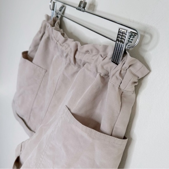 Wilfred Free Jessica Shorts w Pockets Lightweight Lyocell Concrete Tan Pullon XS - Picture 5 of 8
